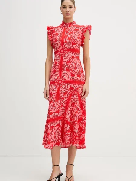 Never Fully Dressed sukienka czerwona