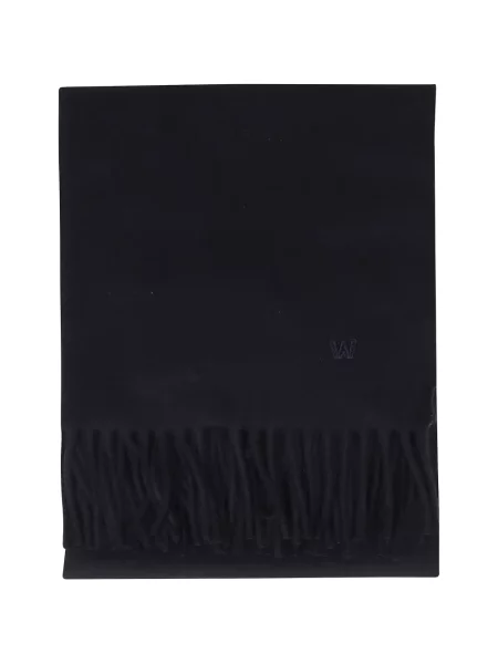 Fular Weekend Max Mara cu broderie negru