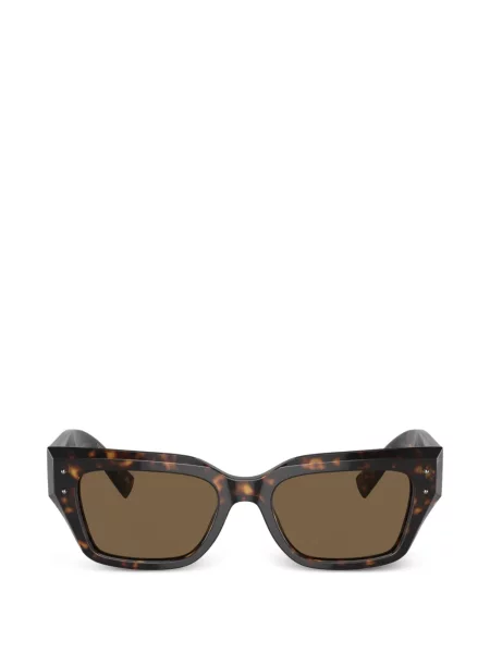 Τετράγωνα γυαλιά ηλίου Dolce & Gabbana Eyewear καφέ