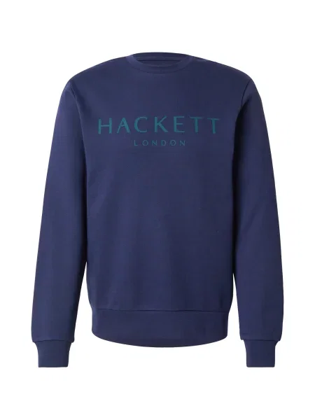 Hackett London Megztinis be užsegimo tamsiai / tamsiai žalia mėlyna