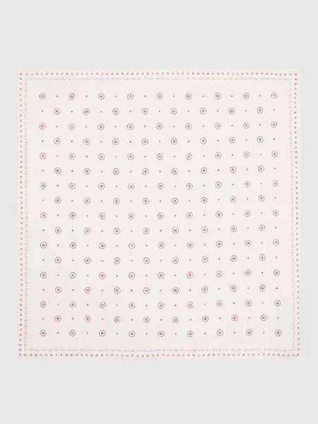 Двостороння хустка-паше в принт Brunello Cucinelli