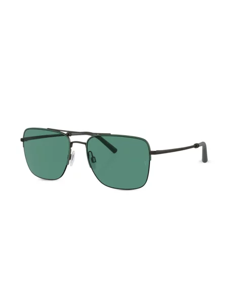 Saulės akiniai Oliver Peoples žalia