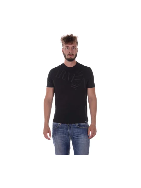 Koszulka Armani Jeans czarna