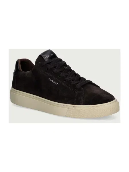 Sneakersy Gant zamszowe brązowe