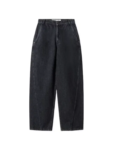 Blugi conici Maison Kitsune conici negru