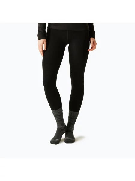 Termo legíny Regatta Thermal Stretch black černé
