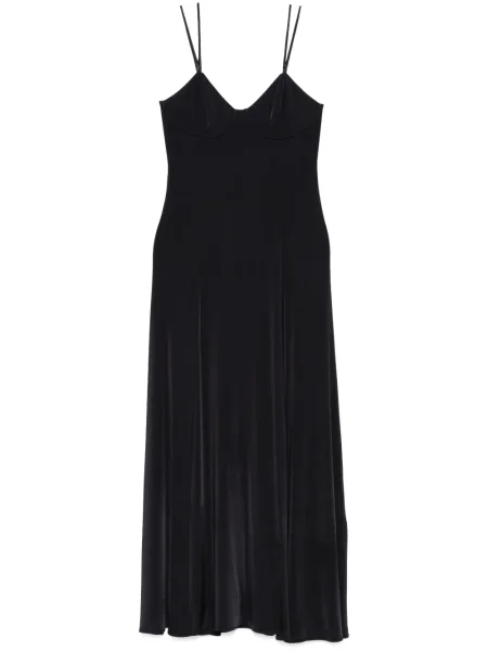 Rochie midi Forte_forte până la genunchi de costum albastru