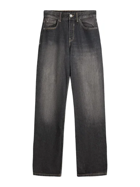 Bershka Jeans denim negru