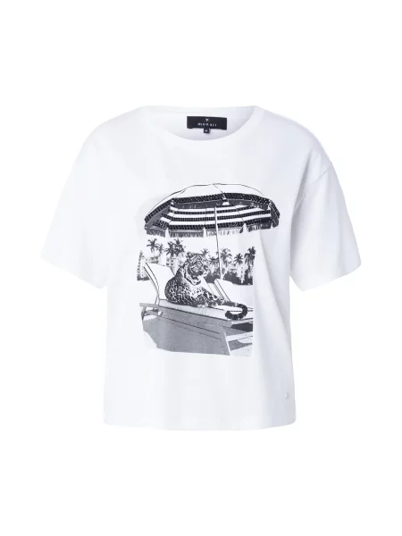 Monari Tricou bej negru