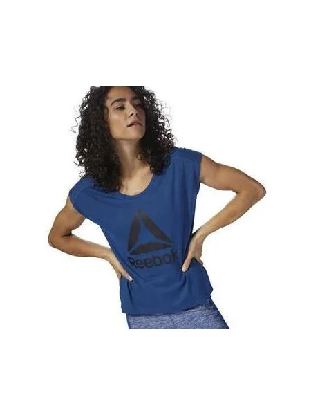 Tricou Reebok Sport albastru