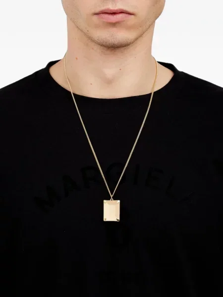 Colier Mm6 Maison Margiela cu strasuri