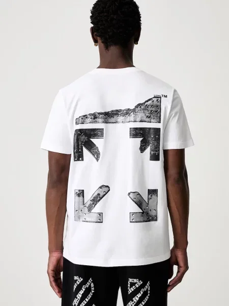 Off-White Metal Arrows футболка біла