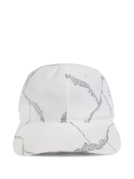 Șapcă Lacoste cu imagine alb