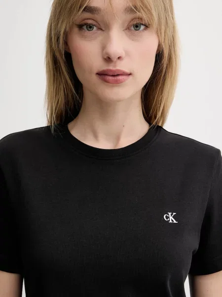 Tričko Calvin Klein Jeans černá