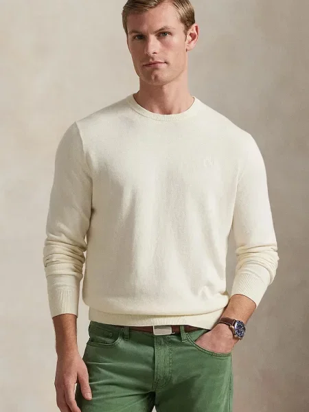 Svetr Polo Ralph Lauren pánský béžová