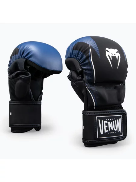 Рукавиці MMA Venum G-Core Sparring navy blue/white білі