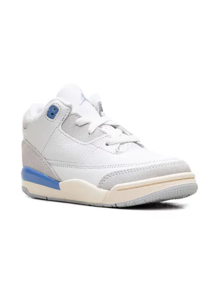 Sneakersy dziecięce Jordan 3 Retro białe