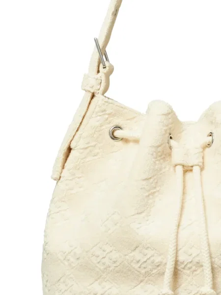 Geantă bucket Tory Burch alb