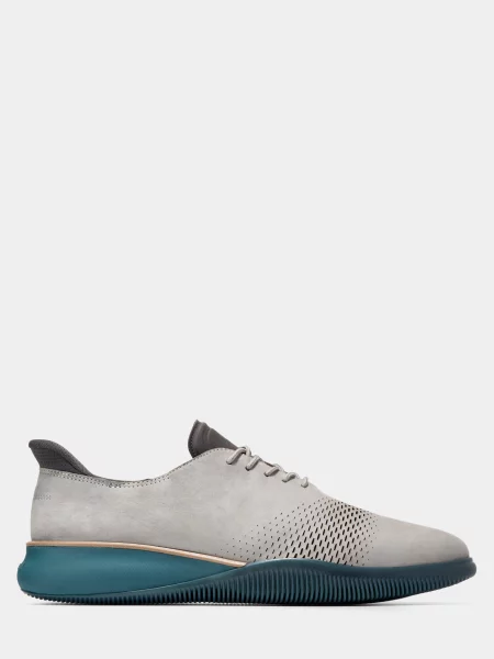 Кожаный оксфорды Cole Haan серый