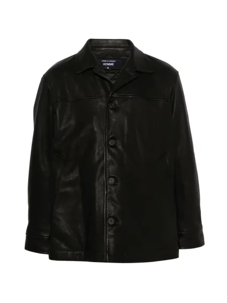 Geanta de piele Comme Des Garcons Homme Plus negru