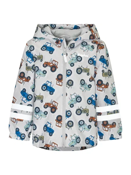 PLAYSHOES Geacă funcțională albastru gențiană / gri deschis / portocaliu închis negru