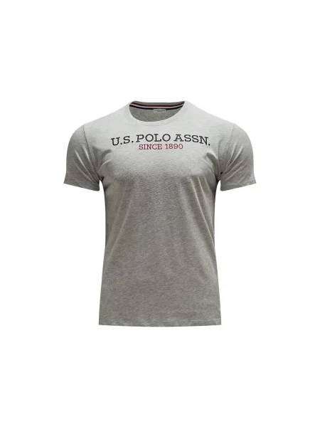Polo majica Us Polo Assn siva