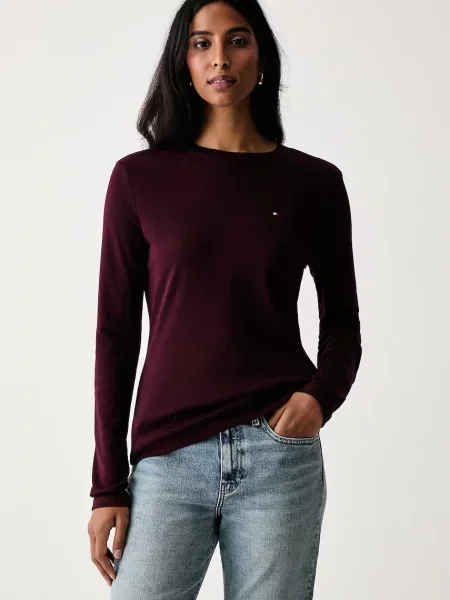Tricou cu mânecă lungă Tommy Hilfiger