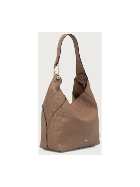 Torebka hobo Furla skórzana brązowa
