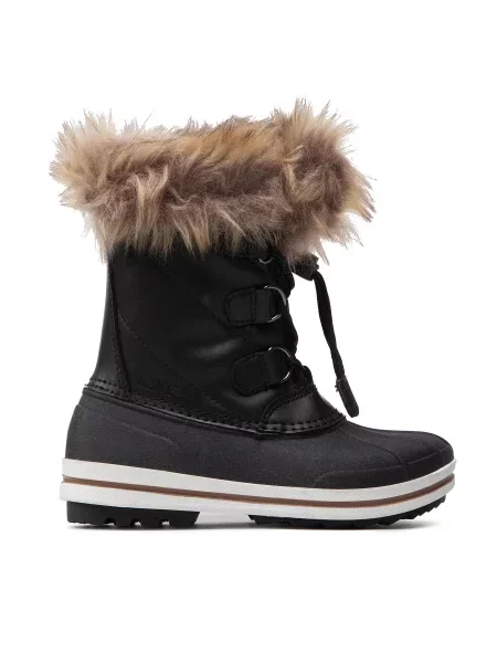 Μπότες Χιονιού CMP Kids Anthilian Snow Boot Wp μαύρο