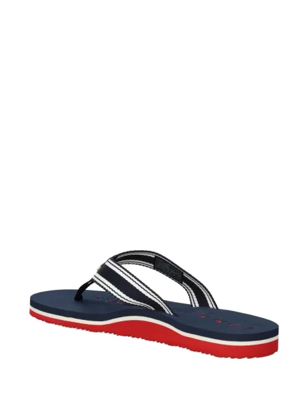 Șlapi Tommy Hilfiger cu dungi albastru