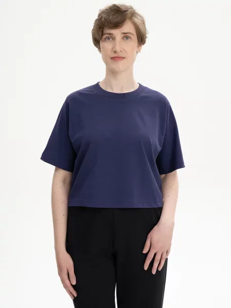 MELA Tricou Joshna închis albastru