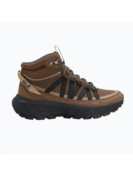 Încălțăminte de drumeție pentru femei Jack Wolfskin Wild Hike Texapore Mid fawn