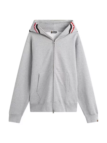 Bluza z kapturem A Bathing Ape® szara