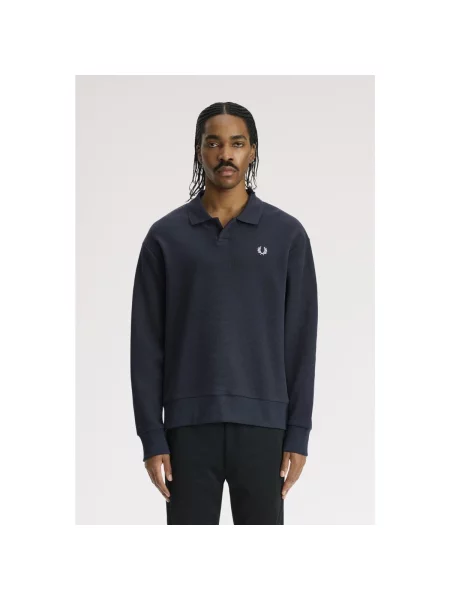Džerzej mikina Fred Perry modrá