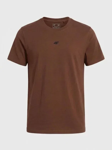 KOSZULKA 4F T-SHIRT SPORTOWY KOLEKCJA LIMITOWANA brązowa