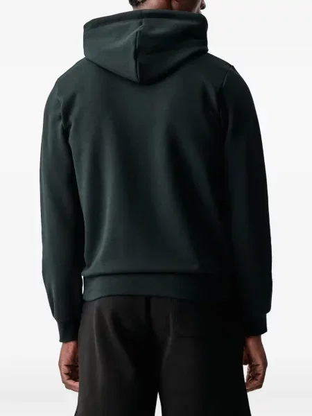Bluza z kapturem Lacoste zielona