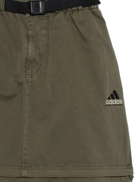 Миди пола Adidas до коляното зелено