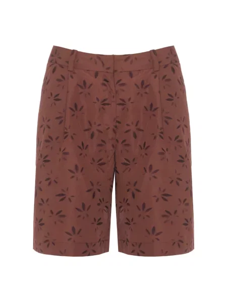 Bermudy K-way brązowe