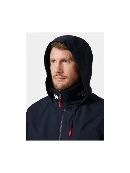 Pánska bunda Helly Hansen Crew Hooded navy modrá