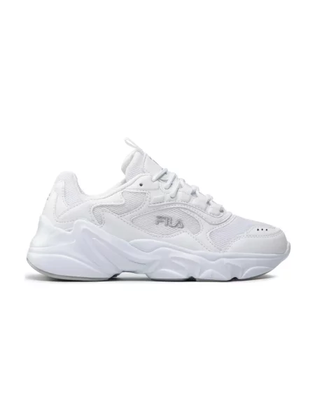 Sneakersy Fila białe