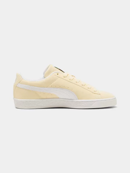 Жіночі Кеди низькі PUMA Suede Classic комбінований верх жовтий