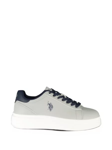 Sneakerși U.s. Polo Assn. chunky cu autograf gri