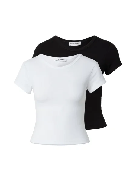 STUDIO SELECT Tricou Inga negru alb