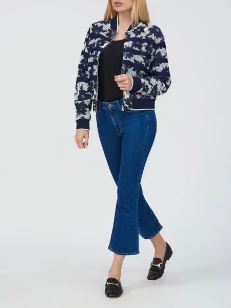 Бомбер Goen.j синій