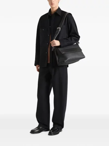 Cămașă Givenchy de flanelă negru