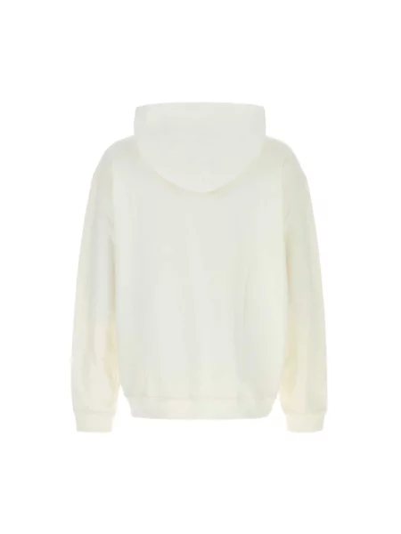 Bluza z kapturem Maison Margiela z kapturem biała