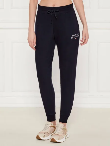 TOMMY HILFIGER Pantaloni bleumarin / roșu alb