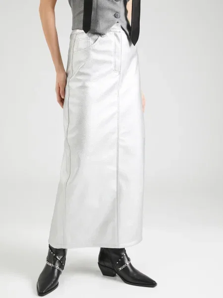 Nasty Gal Fustă argintiu