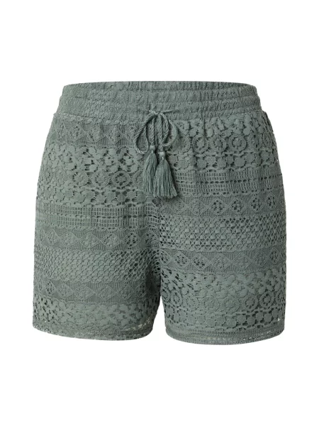ONLY Pantaloni ONLFILICIA pin verde