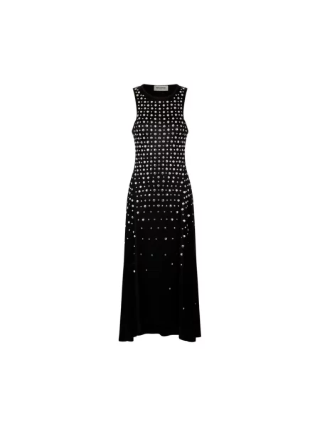Sukienka Sonia Rykiel z ćwiekami czarna